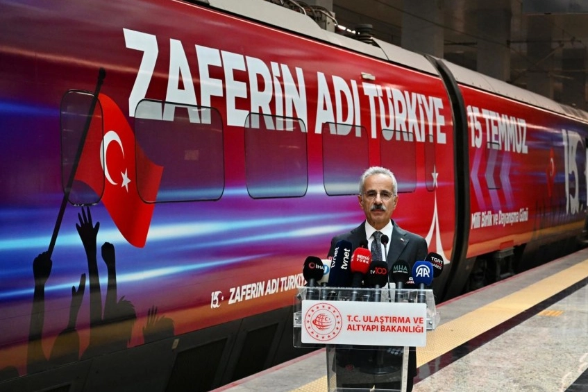 15 Temmuz treni 90 bin kilometre yol kat edecek