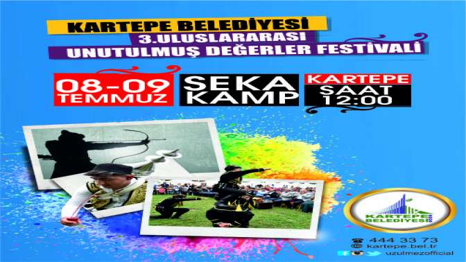 3. Uluslararası Unutulmuş Değerler Festivaline Üzülmezden Davet