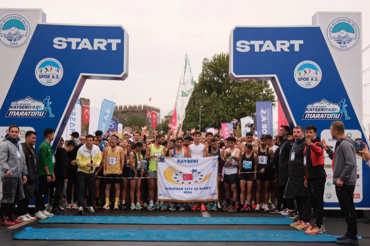 5. Uluslararası Kayseri Yarı Maratonu'na geri sayım 5. Uluslararası Kayseri Yarı Maratonu'na geri sayım