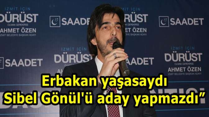 Ahmet Özen’de Sibel Gönül’e gönderme