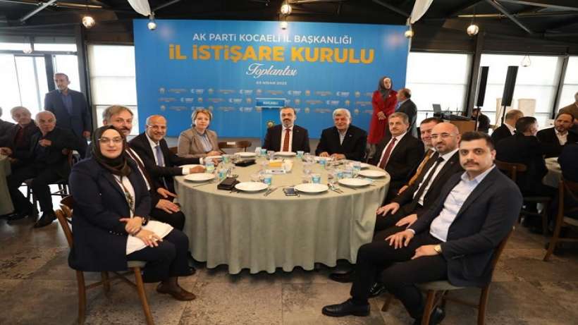 AK Parti Kocaeli, seçime 41 gün kala istişare kurulunu topladı