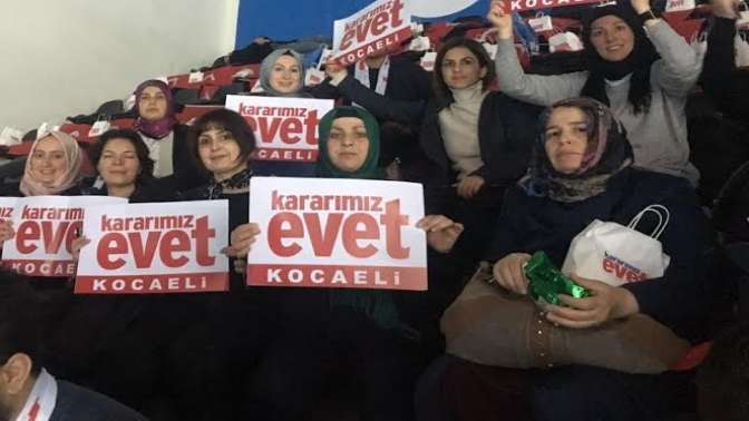 AK Partili Kadınlar Ankarada
