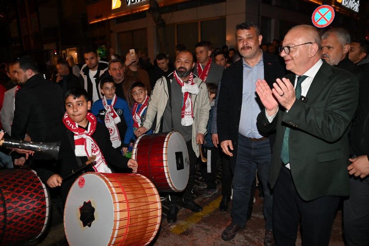 Akgün Mahallesi'nde Cengiz Ergün coşkusu