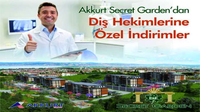 Akkurt Secret Garden Diş Hekimlerine Özel Fırsatlar Sunuyor