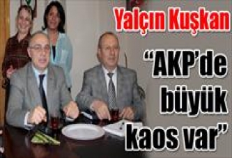 AKP’de büyük kaos var