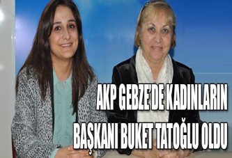 AKP Gebze’de kadınların başkanı Buket Tatoğlu oldu