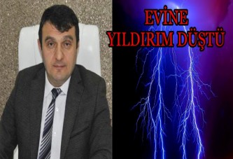 Ali Yeşildal'ın evine yıldırım düştü