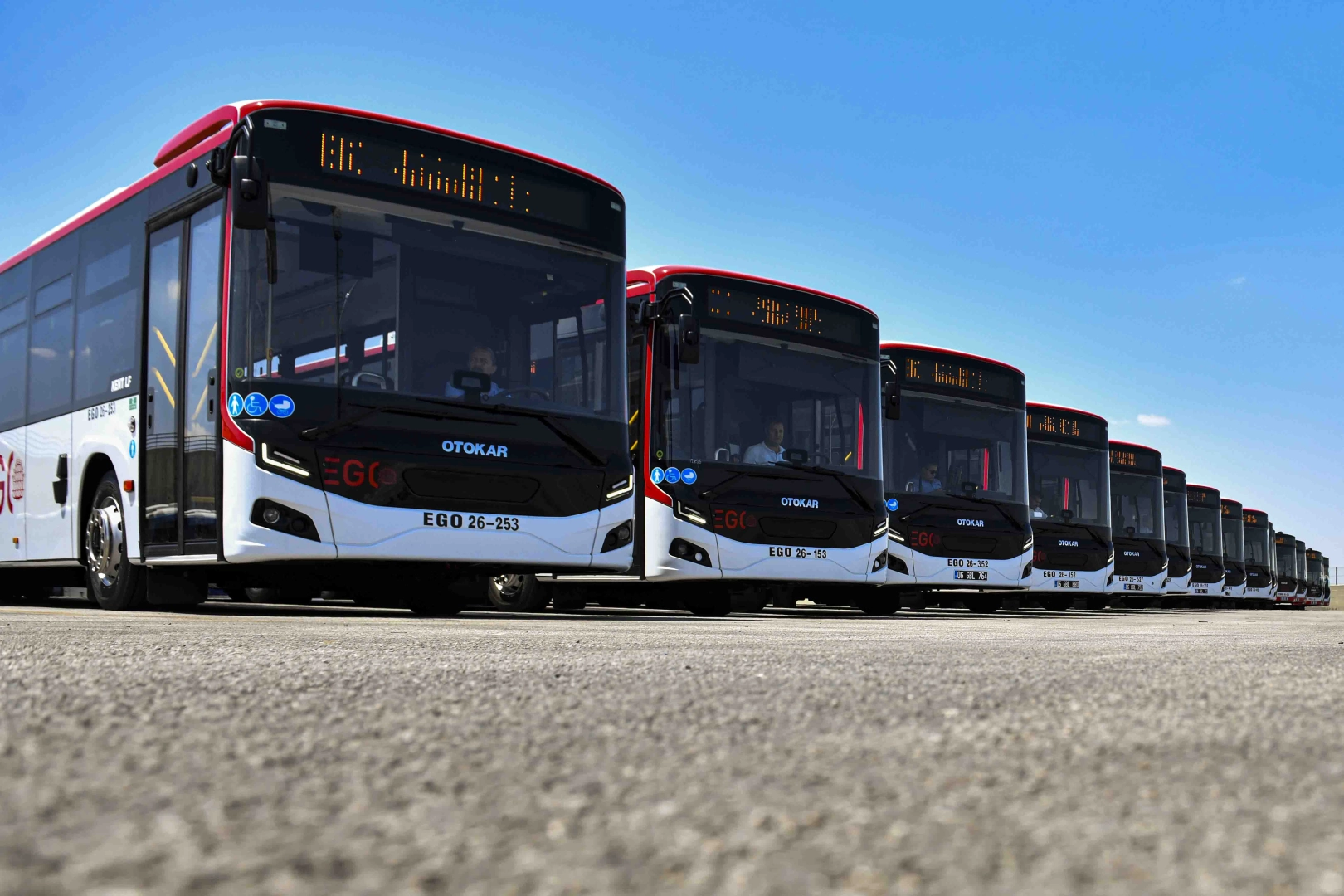 Ankara’da toplu taşımaya 20 yeni otobüs
