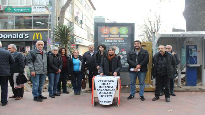 “Asgari ücret, sefalet ücreti bile değil”