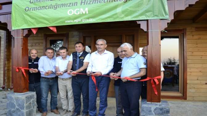 Aytepe Orman Eğitim ve Tanıtım Ünitesini Bekir Karacebey Açtı