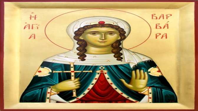 Azize Santa Barbara, İzmitteki Takdis Ayiniyle Anıldı
