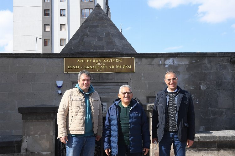 Başkan Büyükkılıç, Ahi Evren Esnaf ve Sanatkarlar Müzesi'ni ziyaret etti 
