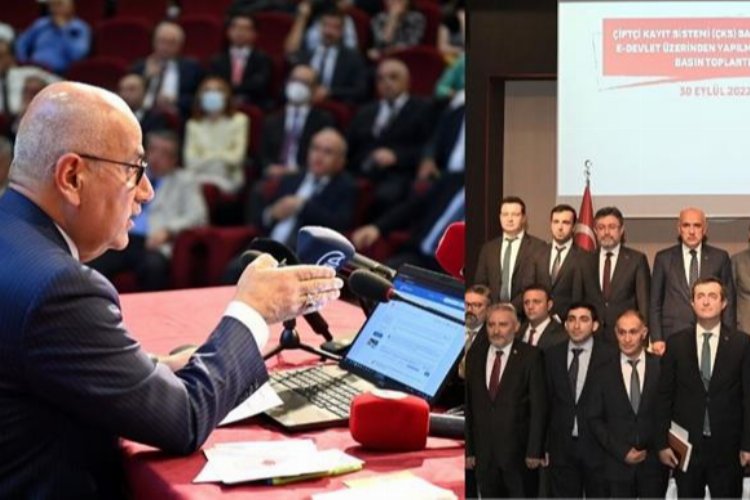 Bakan Kirişçi: ÇKS başvuruları e-Devlet üzerinden yapılmasına başlandı