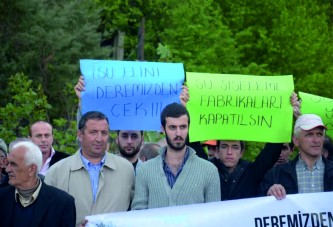 Balaban halkı dereleri için ayaklandı