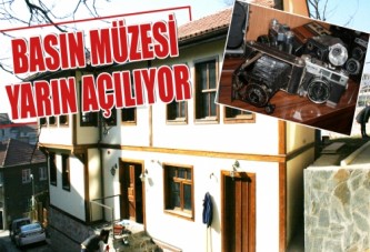 Basın Müzesi yarın açılıyor