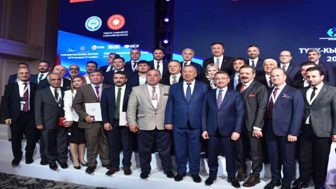 Başkan Bulut, Türkiye-Kırgızistan İş Forumu’nda