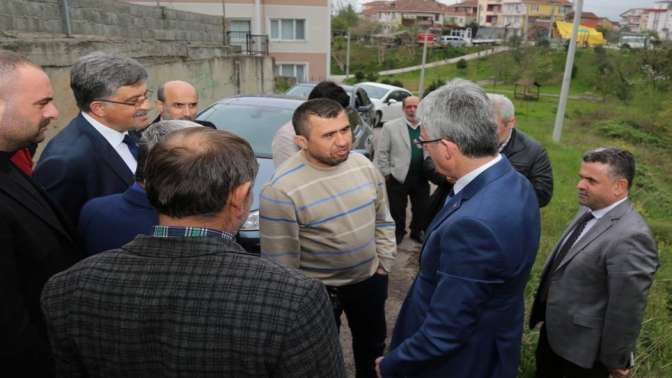 Başkan Ellibeş Mahalle Ziyaretlerinde Bulundu