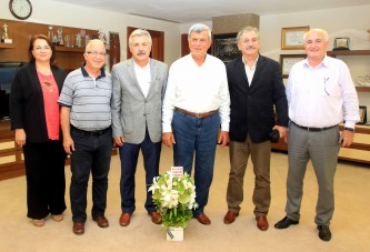 Başkan Karaosmanoğlu KYÖD'ü ağırladı