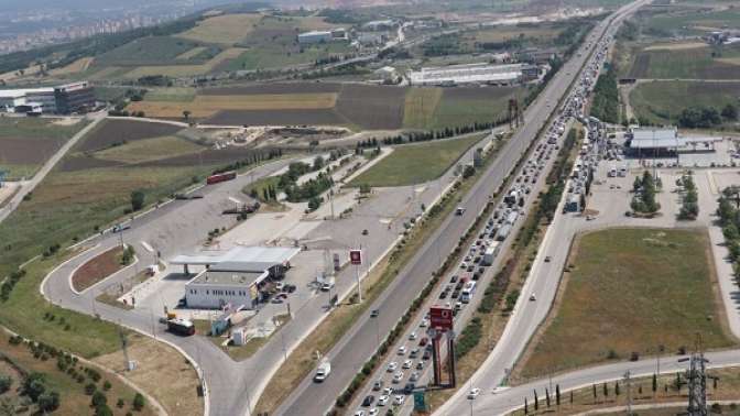 Bayram trafiğine kuş bakışı denetim