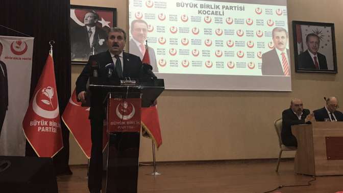 BBP Genel Başkanı Destici Kocaelide