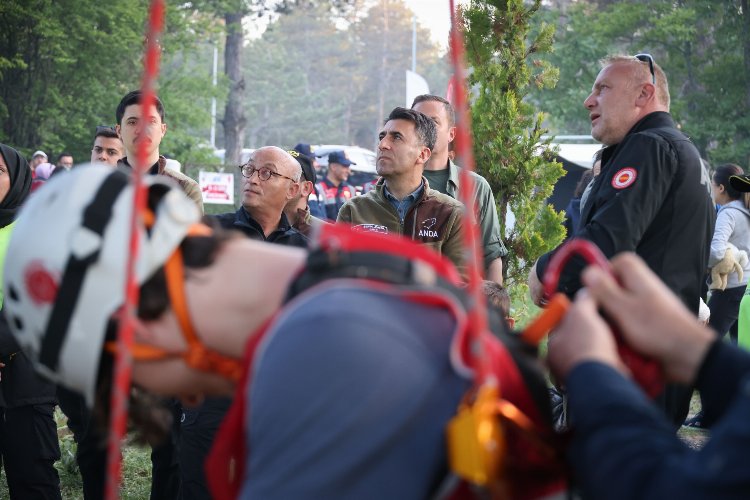 Bilecik Valisi Aygöl’den ANDA Gençlik Kampı'na ziyaret