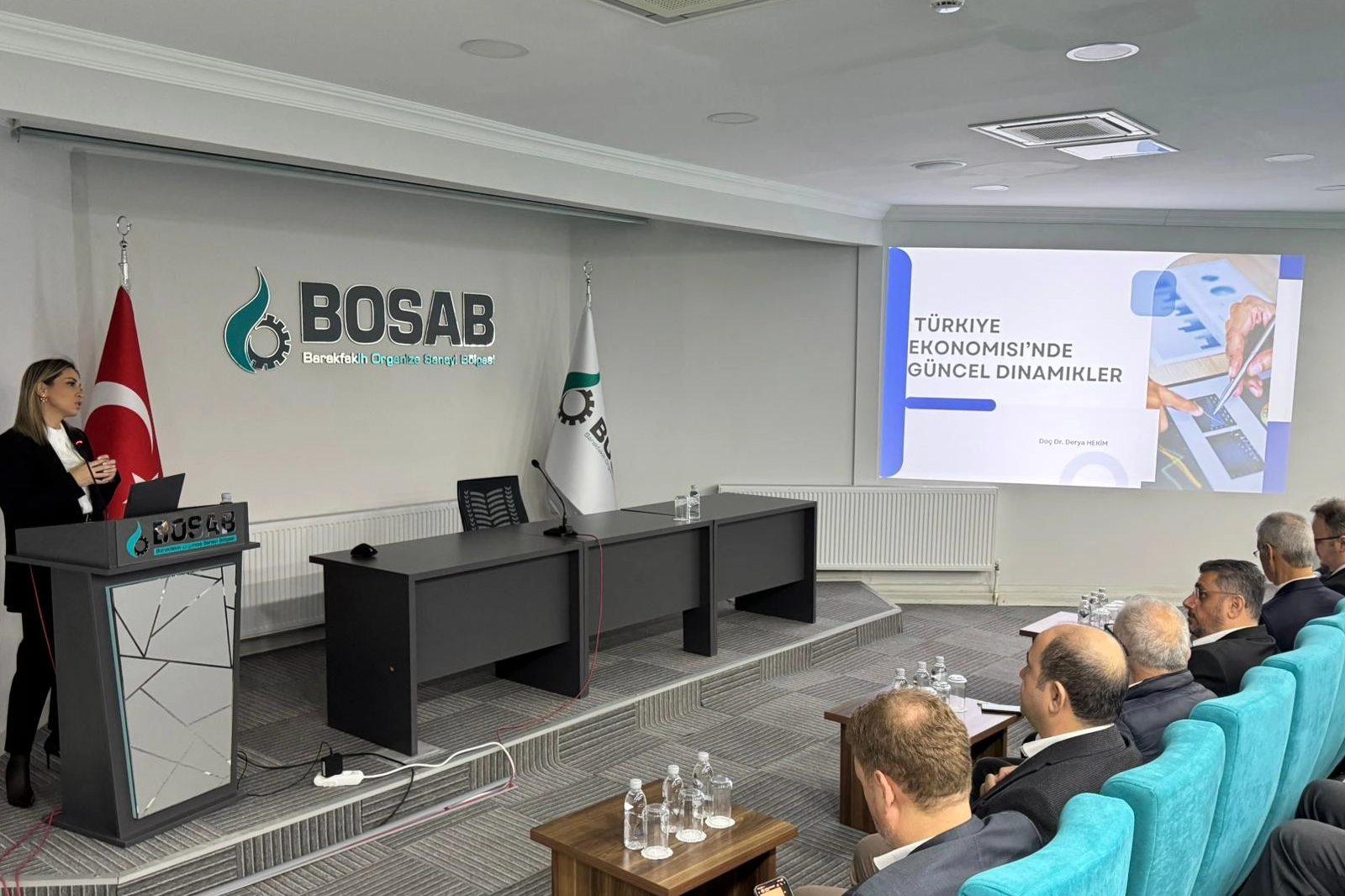 BOSAB’da ekonominin güncel dinamikleri ele alındı