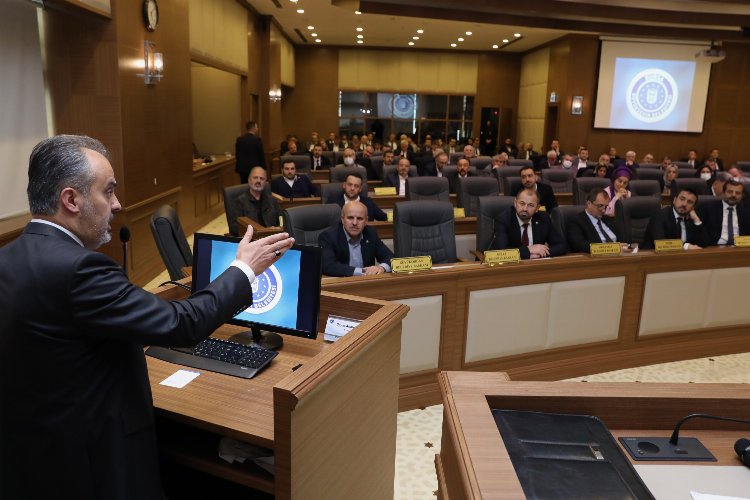 Bursa'da Başkan Aktaş'ın faaliyetlerine oy çokluğu onay