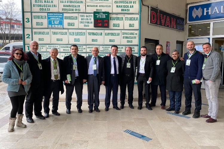 Bursa'da matbaacılar ve kırtasiyeciler yeni başkanını seçti