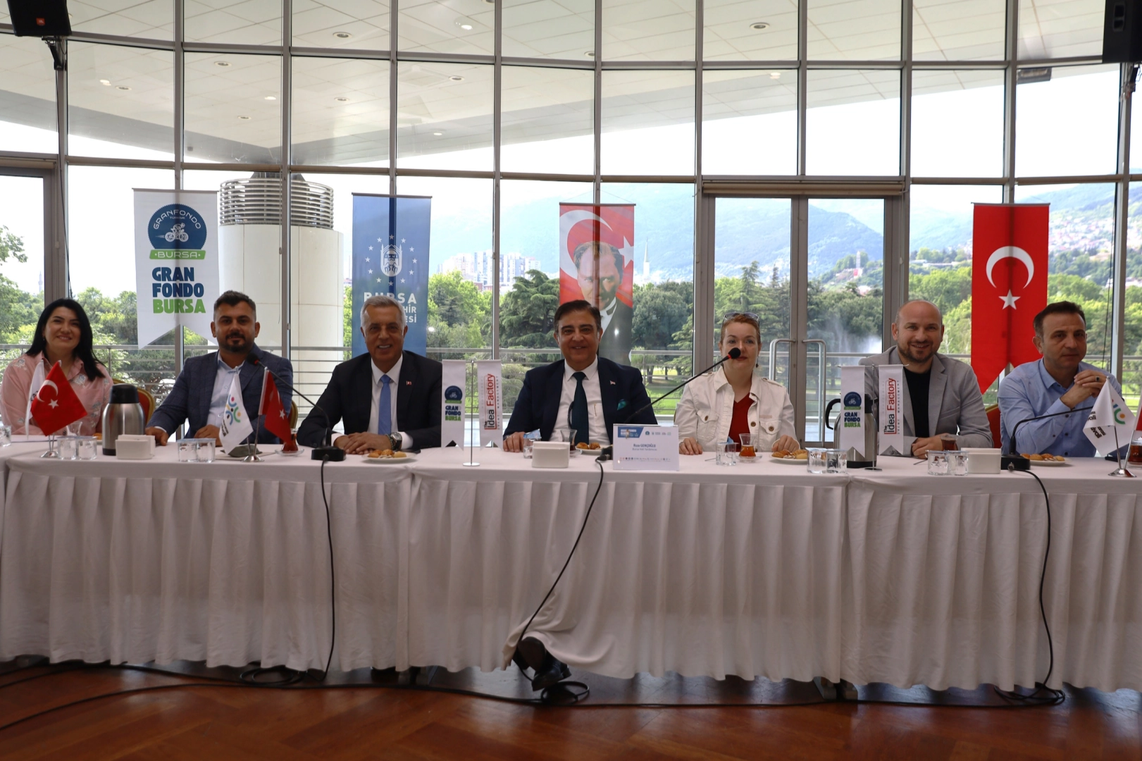 Bursa'da pedallar Gran Fondo için dönecek