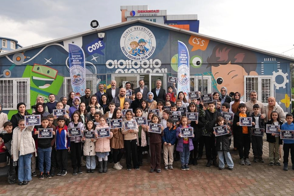 Bursa Gürsu’da çocuklar üretimle buluştu Bursa Gürsu’da çocuklar üretimle buluştu