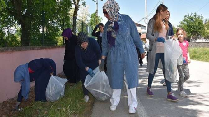 Bursa İnegöl’de kadın muhtardan örnek proje