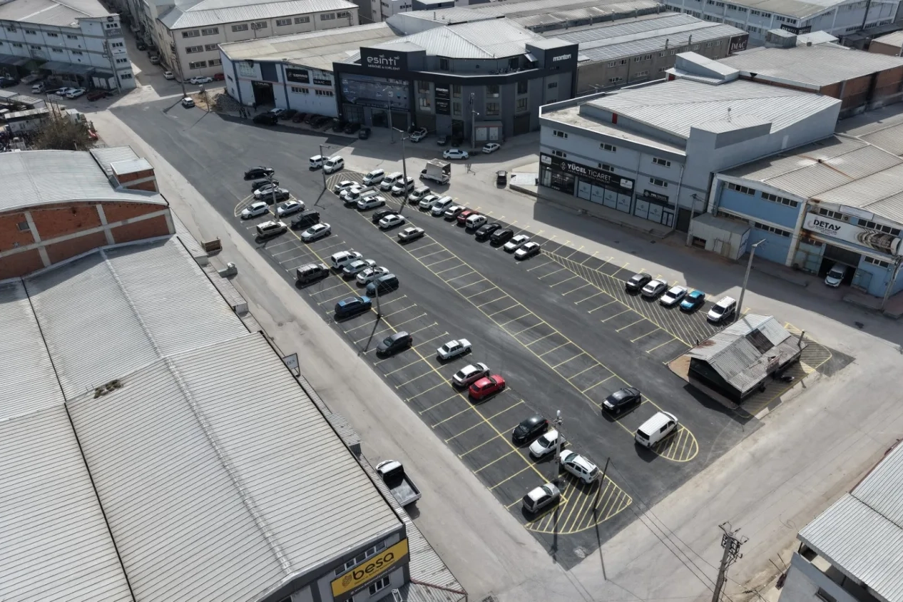 Bursa İnegöl’de 127 araçlık ücretsiz otopark