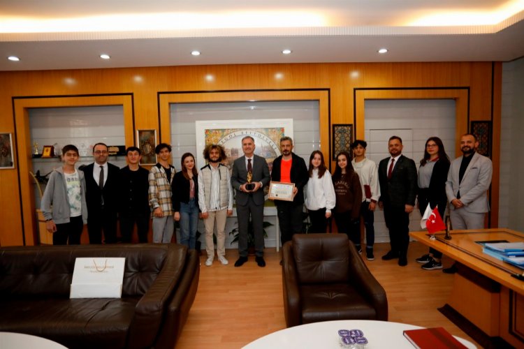 Bursa İnegöl'de Başkan Taban Halk Dansları topluluğunu ağırladı