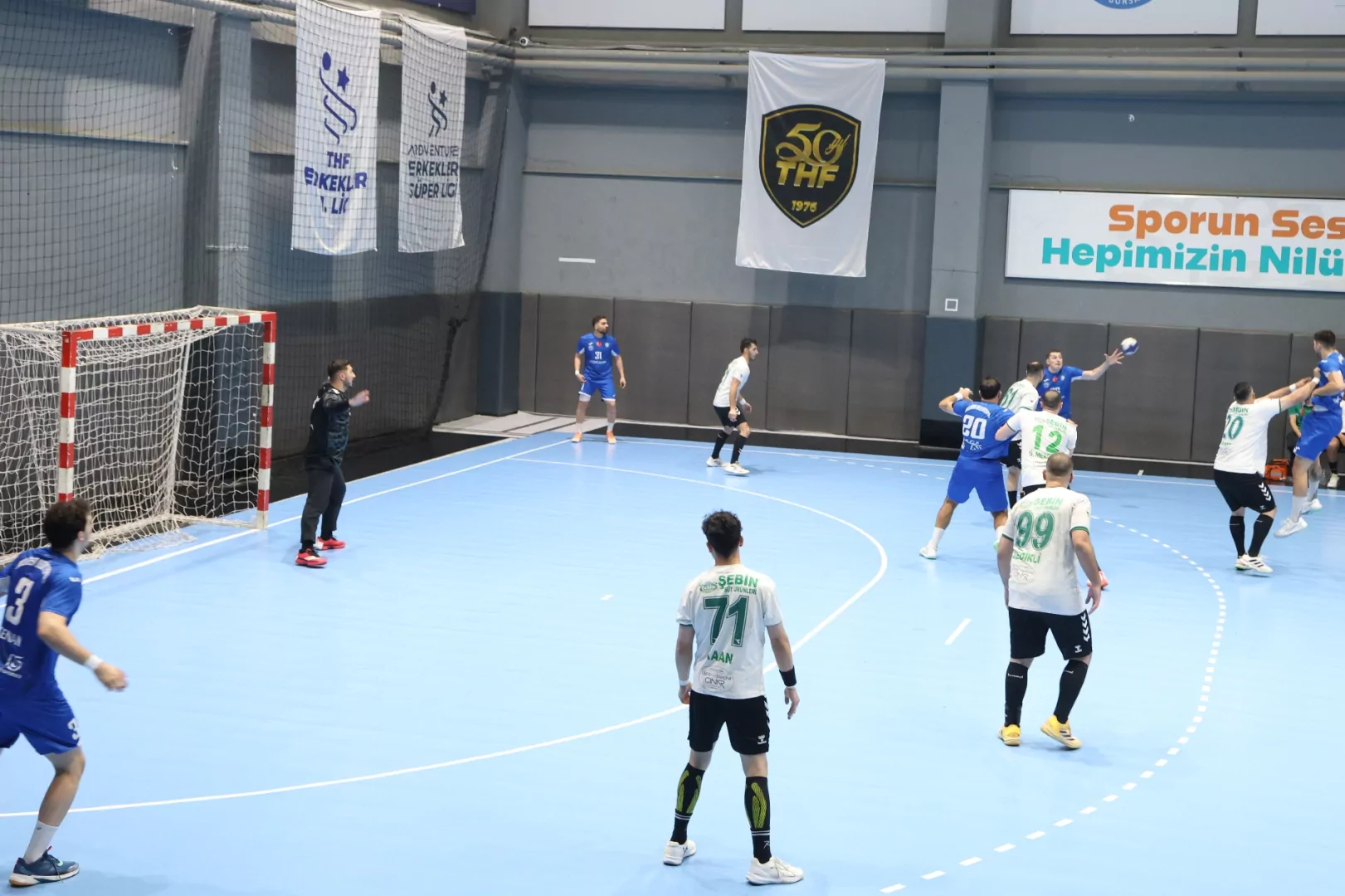Bursa Nilüfer Belediyespor Giresunspor’u 39-33 mağlup etti