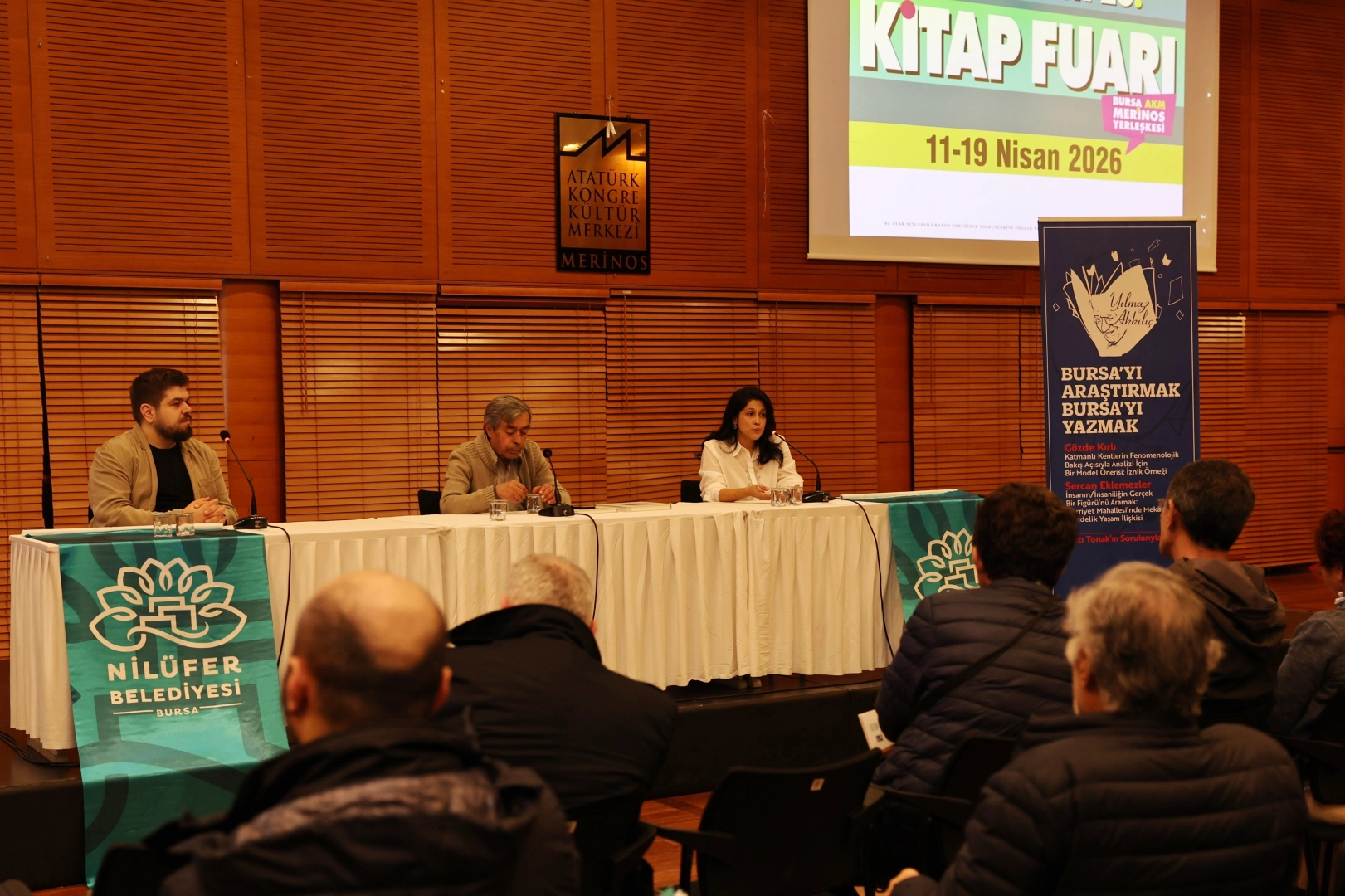 Bursa’nın tarihi katmanları ve mahalle kültürü Bursa Kitap Fuarı’nda konuşuldu