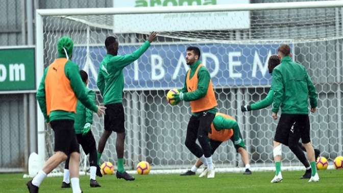 Bursaspor’da Evkur Yeni Malatyaspor maçı hazırlıkları