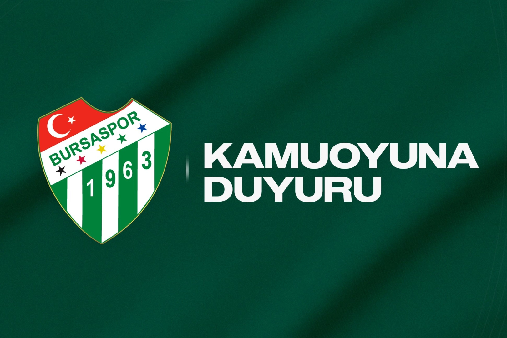 Bursaspor, forma göğüs sponsoru olmadan sahaya çıkacak