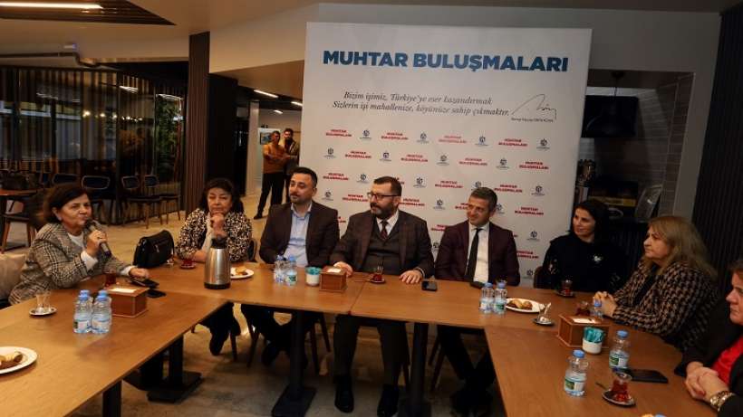 Büyükşehir, kadın muhtarlarla buluştu