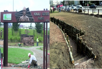 ÇANAKKALE SAVAŞLARI BU PARKTA CANLANDIRILIYOR