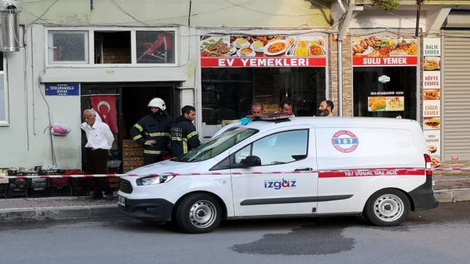 Çatlayan doğa gaz borusu korkuttu