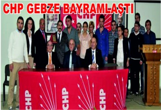 CHP Gebze Bayramlaştı