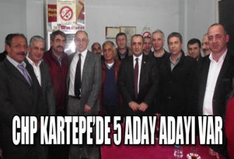 CHP Kartepe'de 5 Aday Var