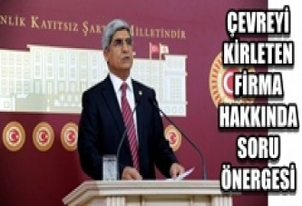 CHP’li Kaplan’dan Çevre Bakanı’na soru önergesi