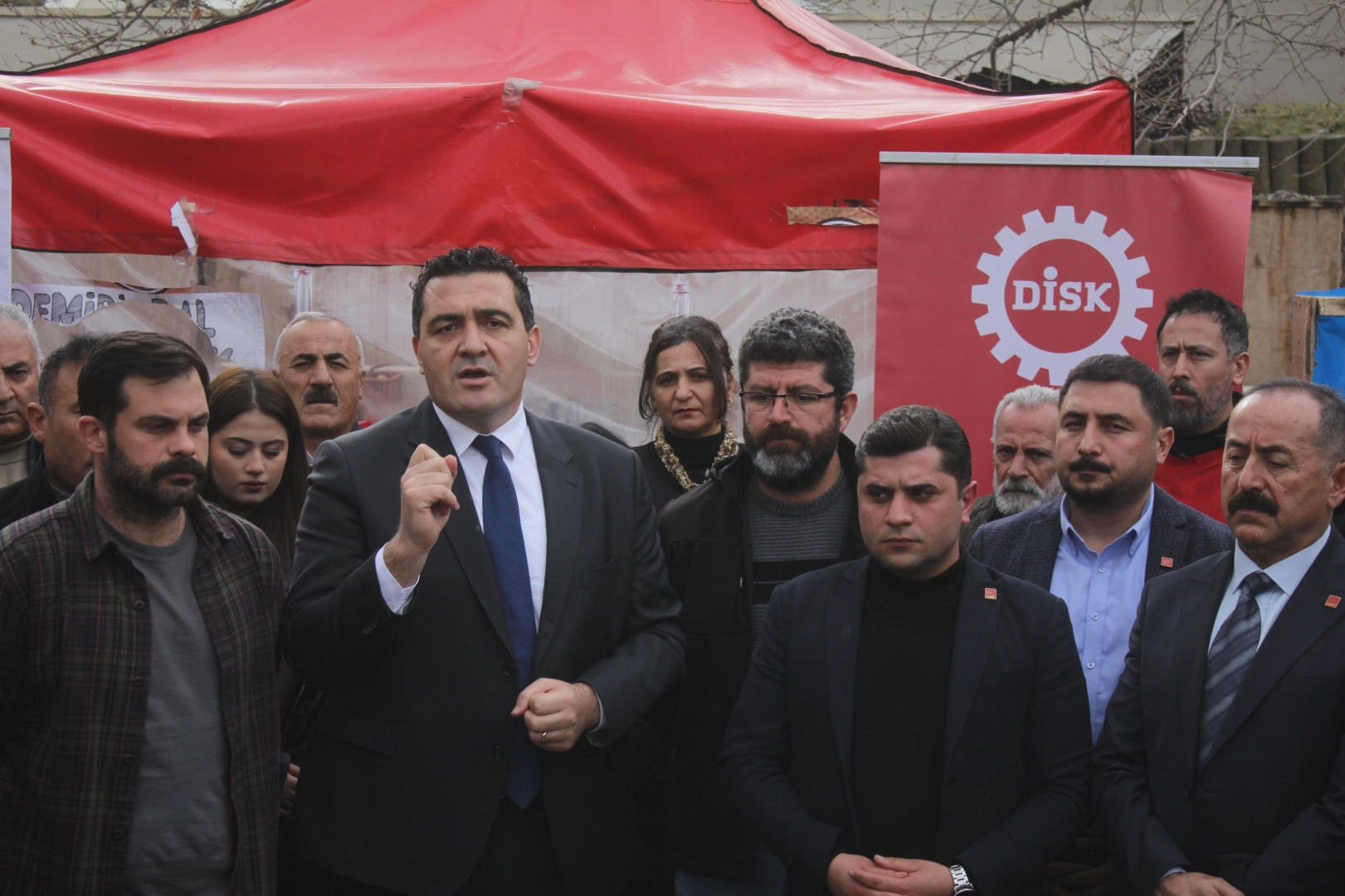 CHP’li Karasu’dan Sivas'ta işçi direnişlerine destek