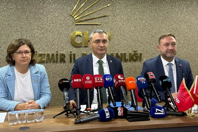 CHP’li Sarı’dan İzmir'de Tunç Soyer için tahliye çağrısı