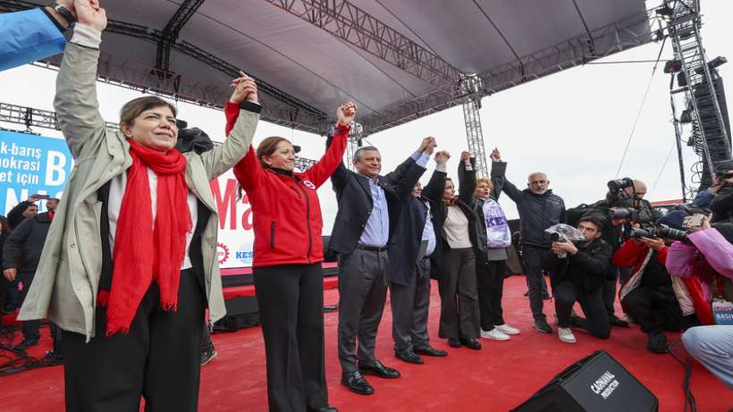 CHP LİDERİ ÖZGÜR ÖZEL TAKSİM 1 MAYIS ALANI OLACAK