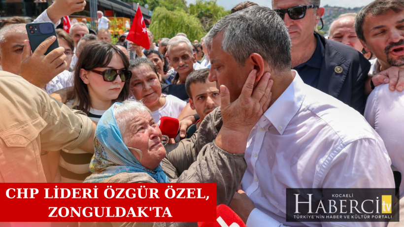CHP Lideri Özgür Özel, Zonguldak'ta