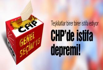 CHP'de kontenjan tepkisi istifa getirdi