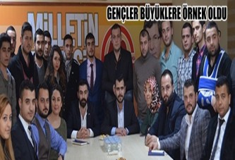 CHP'li gençlerden AKP'li gençlere ziyaret