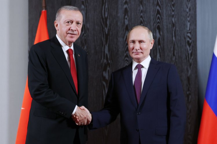 Cumhurbaşkanı Erdoğan, Putin'le görüştü